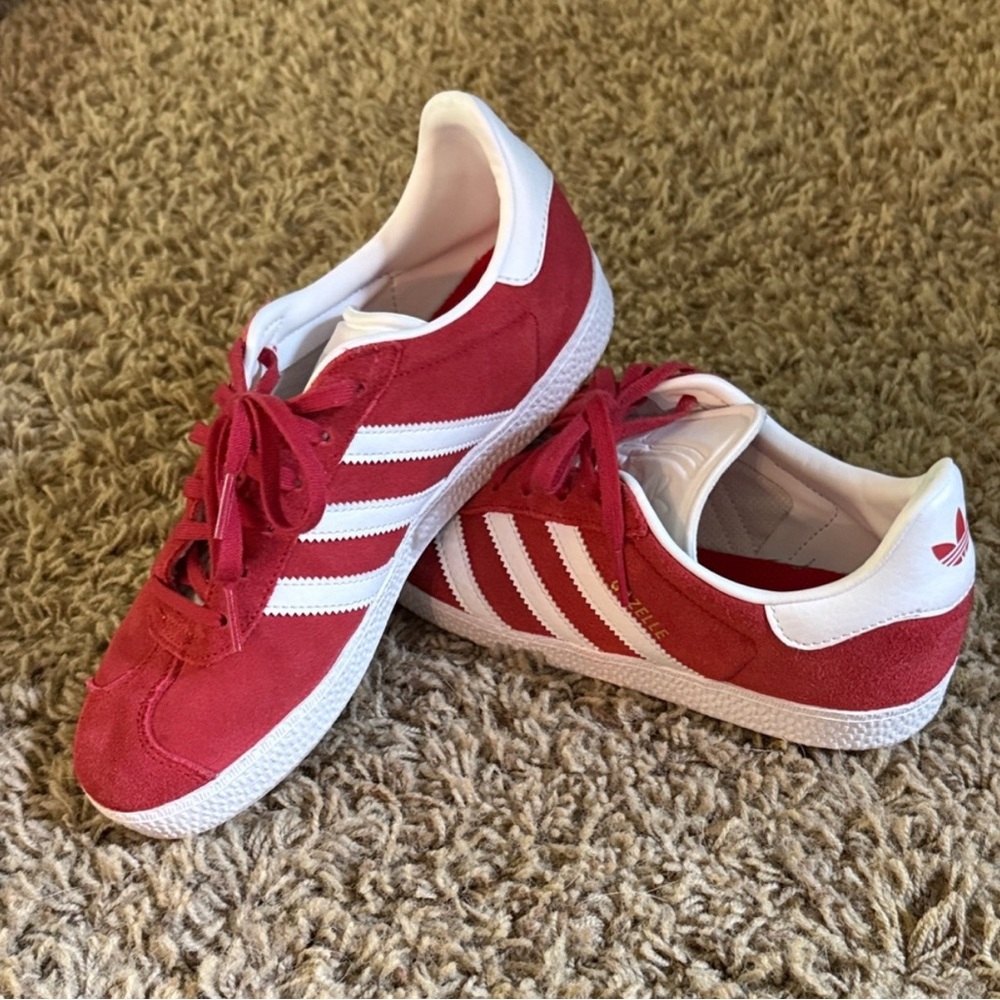 Adidas Kids Gazelle sneakers Red/White - Picture 8 of 9